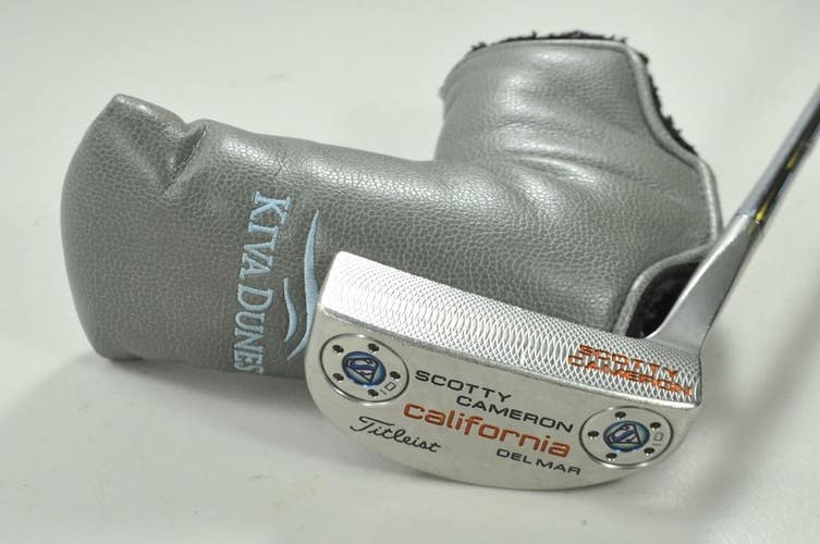 Titleist 2010 Scotty Cameron California Series Del Mar 34" Putter RH # 196986