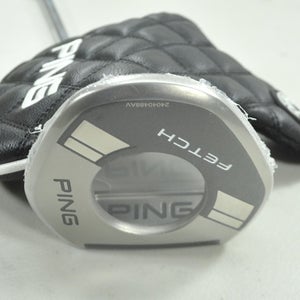 Ping Fetch 2024 35" Putter Right Slight Arc Steel with Head Cover NEW! # 196167