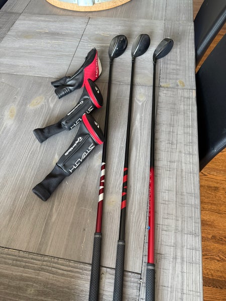 TaylorMade stealth-hybrids 2, 5 & 7