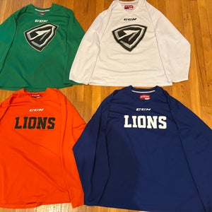 Various Hockey Jerseys 6 Total Howies CCM Different Colors