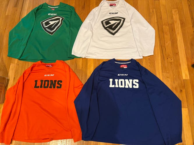 Various Hockey Jerseys 6 Total Howies CCM Different Colors