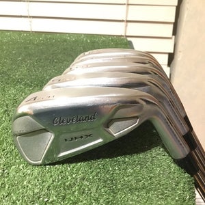 Cleveland Launcher UHX Irons Set (4-9 Irons) Regular R300 DG DST 98 Steel Shafts