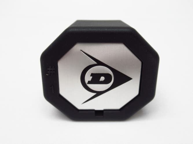 *NEW* DUNLOP "CX SERIES" TENNIS RACQUET BUTTCAP (#1: 4 1/8) + STAPLES