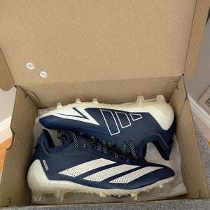 Men's Size M 8.5 (W 9.5) Adidas Low Top Molded Cleats (New)
