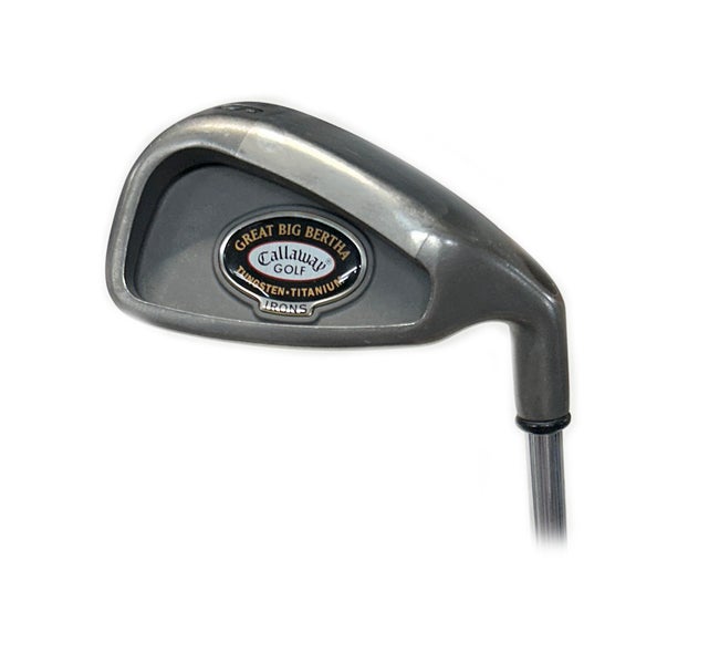 Callaway Great Big Bertha Tungsten Titanium 6 Iron Steel Memphis 10 Uniflex