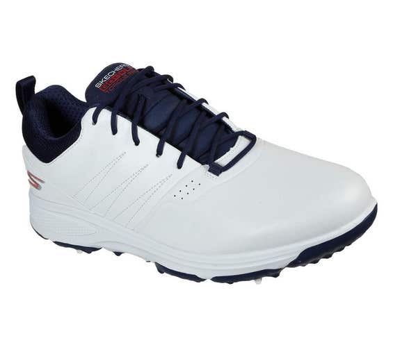 Skechers Go Golf Torque Pro Shoes (White/Navy, 9, Extra Wide) NEW