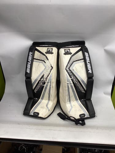 Used Bauer PRODIGY Goalie Leg Pads Youth Black 22" 11851-S000035401