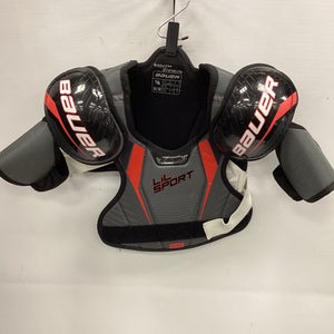 Used Bauer LIL SPORT Youth Shoulder Pads MD 11851-S000035407