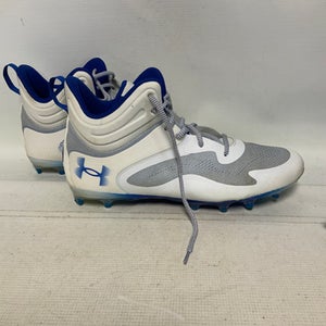 Used Under Armour Adult FB Cleats White Senior 13 11823-S000033125