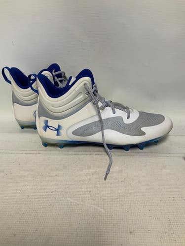 Used Under Armour Adult FB Cleats White Senior 13 11823-S000033125