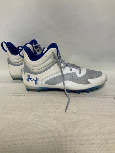Used Under Armour Adult FB Cleats White Senior 13 11823-S000033125