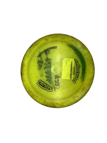 Used Innova DESTROYER Disc Golf Driver Yellow 11347-S000252112