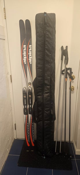 Women's Alpina Cross Country Skis and Poles