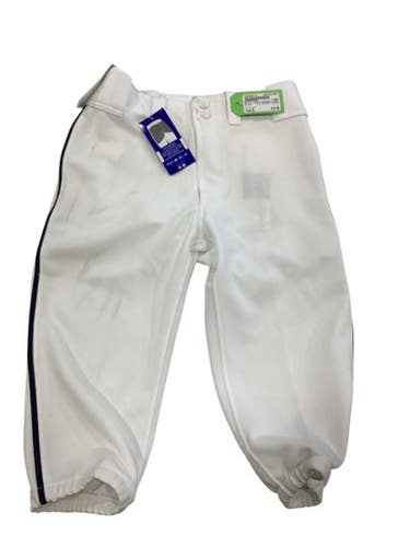 Used Mizuno WHITE BASEBALL KNICKERS BB/SB Pant Boys White XL 11884-S000049716