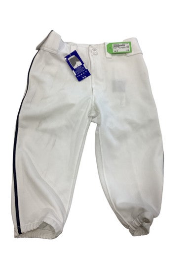 Used Mizuno WHITE BASEBALL KNICKERS BB/SB Pant Boys White XL 11884-S000049716