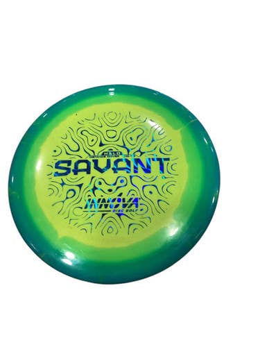 Used Innova HALO SAVANT Disc Golf Driver Green 11884-S000049681