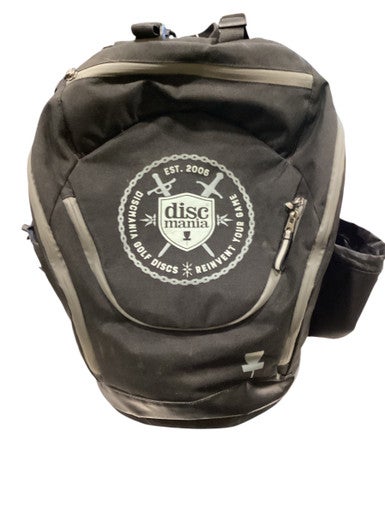 Used Discmania Disc Golf Bag Black 11884-S000049680