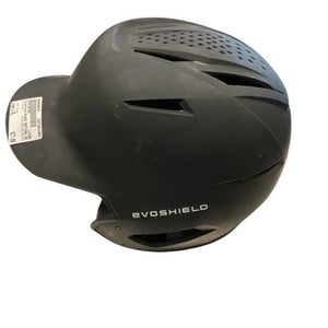 Used Evoshield BLACK BATTING HELMET Batting Helmet No Mask Black L/XL 11884-S000049675