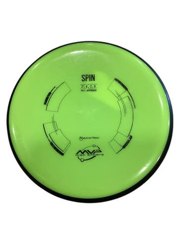 Used MVP SPIN Disc Golf Driver Yellow 11884-S000049661