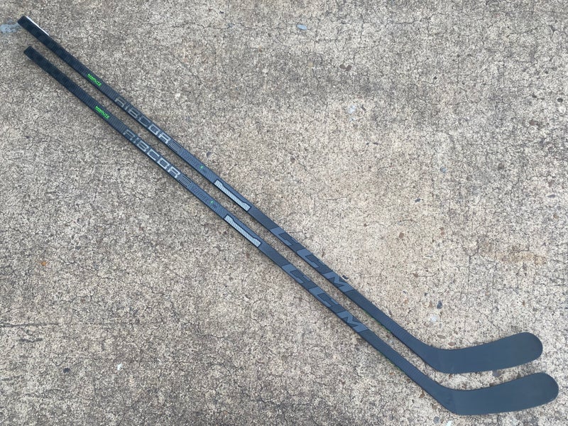 2 Pack CCM RibCor Trigger 6 Pro Stock Hockey Stick Grip 85 Flex P90T Left 2964