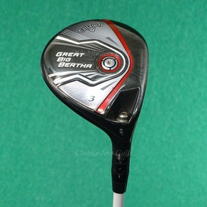 Callaway Great Big Bertha 15 Fairway Wood 3 Fubuki Z 65 Graphite Stiff