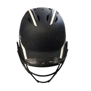 Used Mizuno BATTING HELMET W/ MASK Batting Helmet w/Mask Black S/M 11760-S000079598