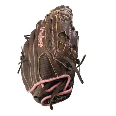 Used Rawlings FASTPITCH SOFTBALL BB/SB Glove RH Throw Brown 11" 11760-S000079597