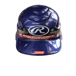 Used Rawlings RCFH 6 1/2 - 7 1/2 Batting Helmet No Mask Royal Blue M/L 11760-S000079582