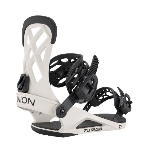 Union Flite Pro Snowboard Bindings, Small (US Men's Size 5-7.5), Bone New 2026