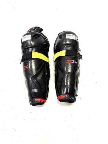 Used Bauer VAPOR X 2.9 Senior Shin Guards Black 13" 11860-S000295175
