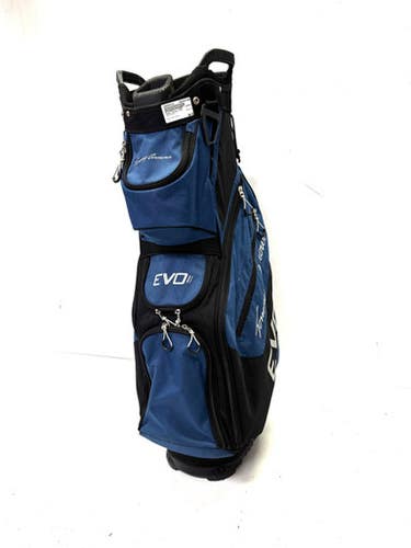 Used Tommy Armour EVO Mens Cart Bag Navy Blue 11860-S000295170