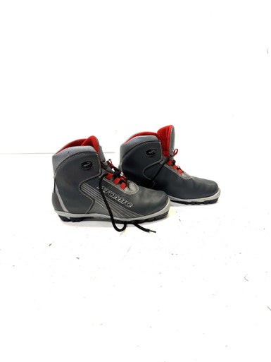 Used Atomic Womens NNN XC Ski Boots Grey W 06 / JR 04-04.5 11860-S000295159
