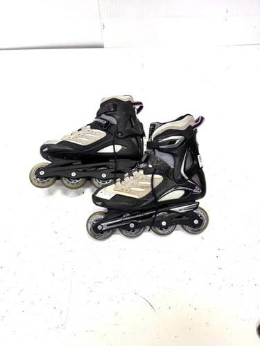 Used Rollerblade ZETRA BLADE WMNS Senior Rec Fitness Skates Black Senior 9 11860-S000295154