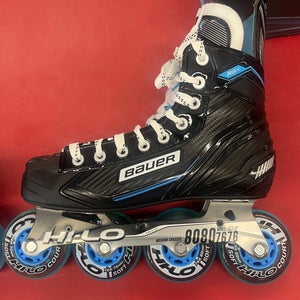 New BAUER RSX ROLLER HOCKEY SKATES SIZE 10 R