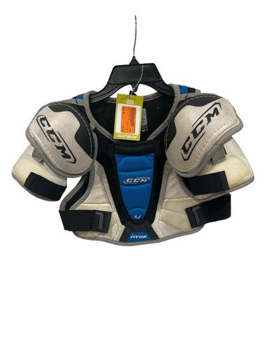 Used CCM FIT 05 JR Junior Shoulder Pads MD 11847-S000028149