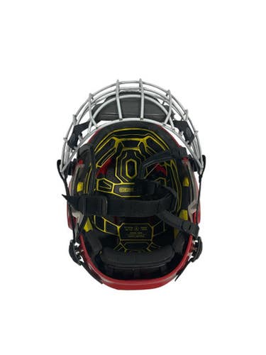 Used Bauer FM REAKT Helmet Cage Combo Red SM 11847-S000028137