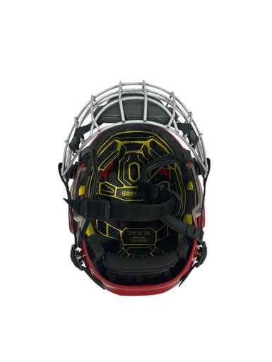 Used Bauer FM REAKT Helmet Cage Combo Red SM 11847-S000028137