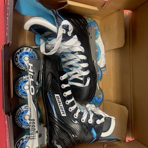 New BAUER RSX ROLLER HOCKEY SKATES SIZE 5 R