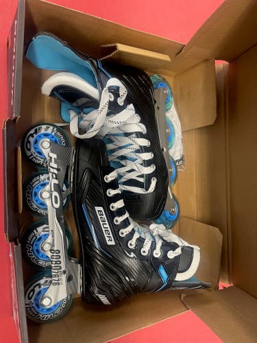 New BAUER RSX ROLLER HOCKEY SKATES SIZE 5 R