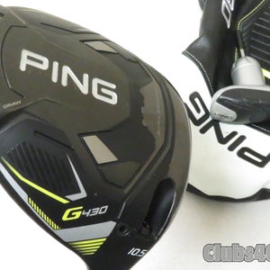PING G430 LST Driver 10.5° HZRDUS Smoke RDX Red 60g 6.0 Stiff +Cover & Tool
