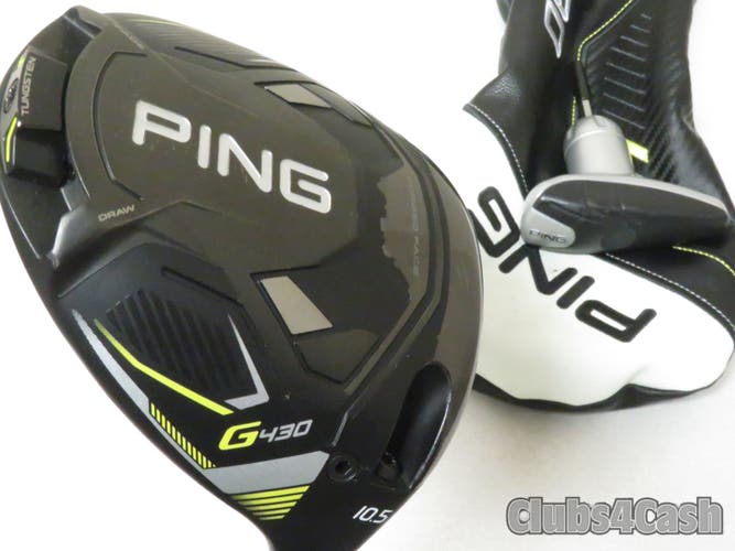 PING G430 LST Driver 10.5 HZRDUS Smoke RDX Red 60g 6.0 Stiff Flex +Cover