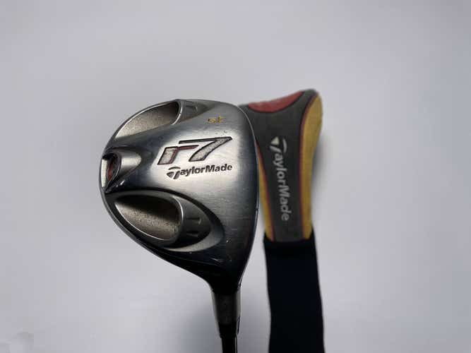 TaylorMade R7 Steel 5 Fairway Wood 17* REAX 70g Stiff Graphite Mens RH HC