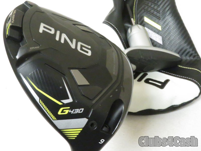 PING G430 LST Driver 9° TOUR 2.0 Black 65 Stiff Flex +Cover & Tool .. CLEAN