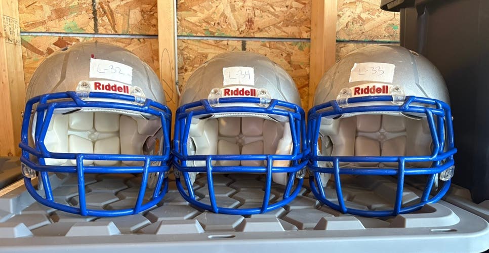 2 Large Speeds Missing Jaw Pads