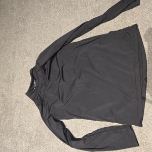 Black XL Kids Unisex CCM Compression Neck Guard Long Sleeve(Used)