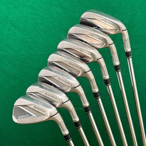TaylorMade Stealth 5-AW Iron Set KBS Max MT 85 Steel Stiff