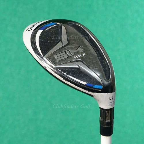 TaylorMade SIM Max Rescue 22 4 Hybrid Matrix Speed RUL-Z 70 Graphite Stiff