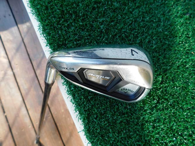 Callaway ROGUE ST MAX OS 7-Iron w/ TENSEI Blue 65g Regular Flex Shaft - LEFTY