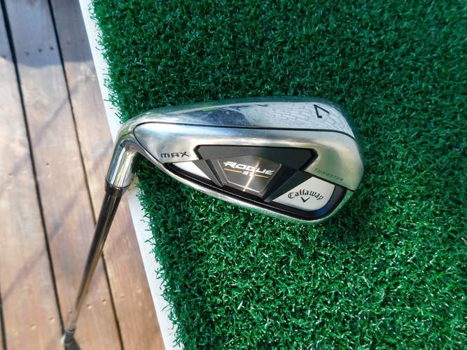 Callaway ROGUE ST MAX 7-Iron w/ TENSEI Blue 75g Stiff Flex Shaft - LEFTY