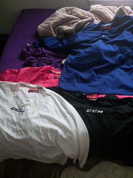 Lot of Used Practice Jerseys CCM
